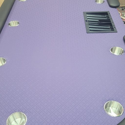 Custom table build by Platinum Poker Tables